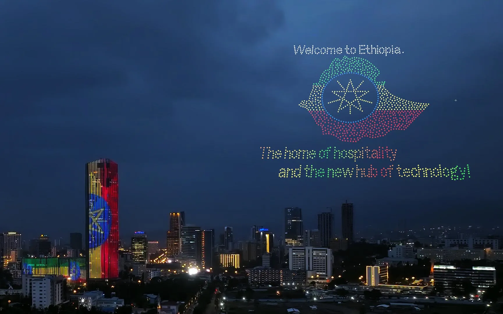 1500 drones · Ethiopia · Exhibition