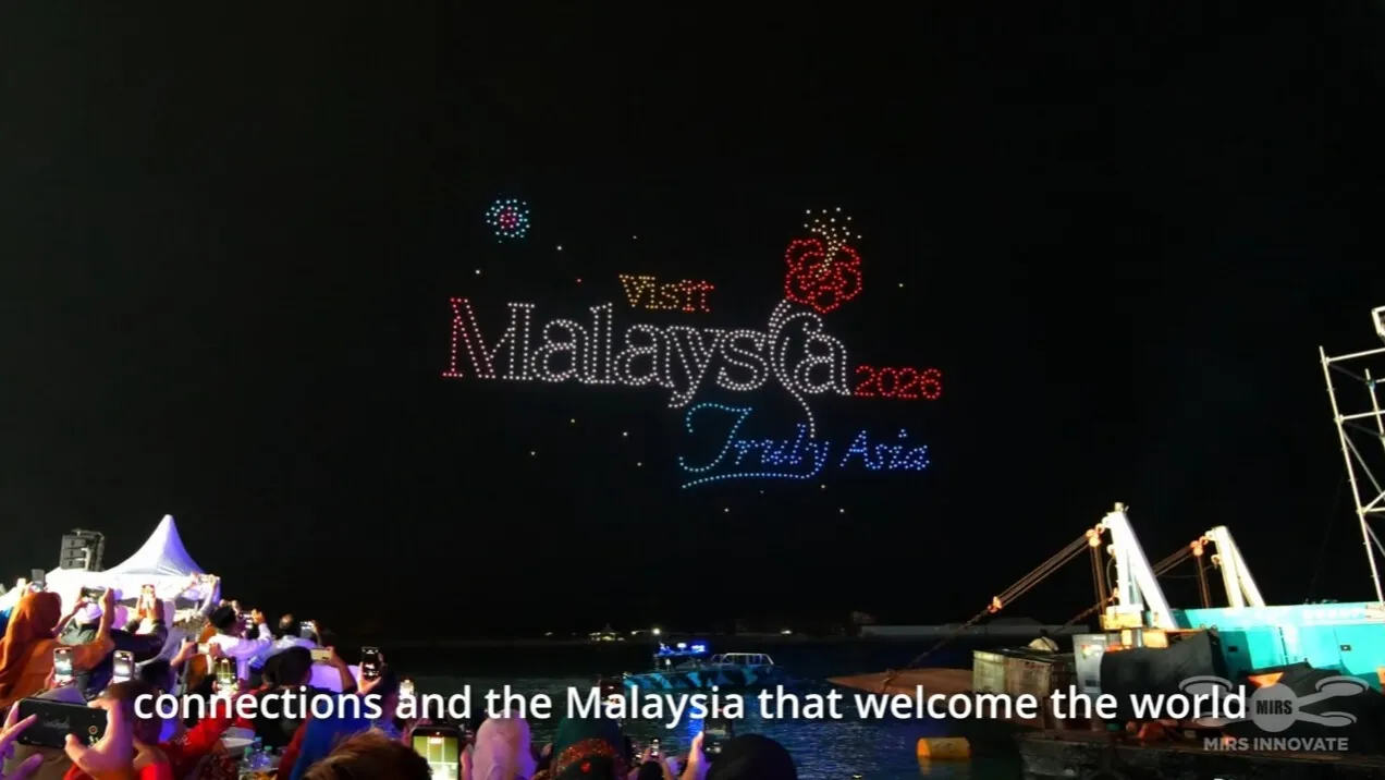 Visit Malaysia 2026 logo formation
